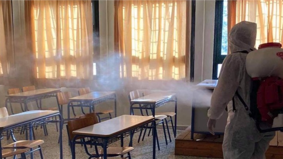Απολυμάνσεις σε τρία σχολεία και στο Δημοτικό Γυμναστήριο της...