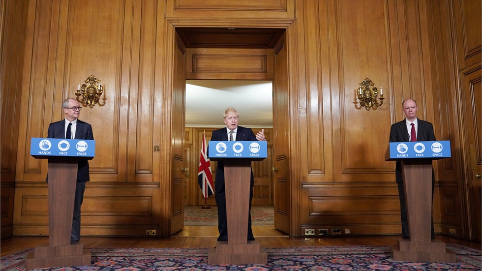 Αγγλία: Lockdown για ένα μήνα ανακοίνωσε ο Μπόρις Τζόνσον