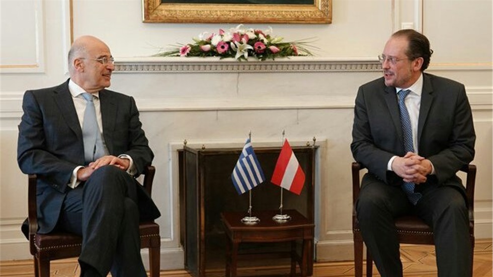 Επικοινωνία Ν. Δένδια με τον ΥΠΕΞ της Αυστρίας	