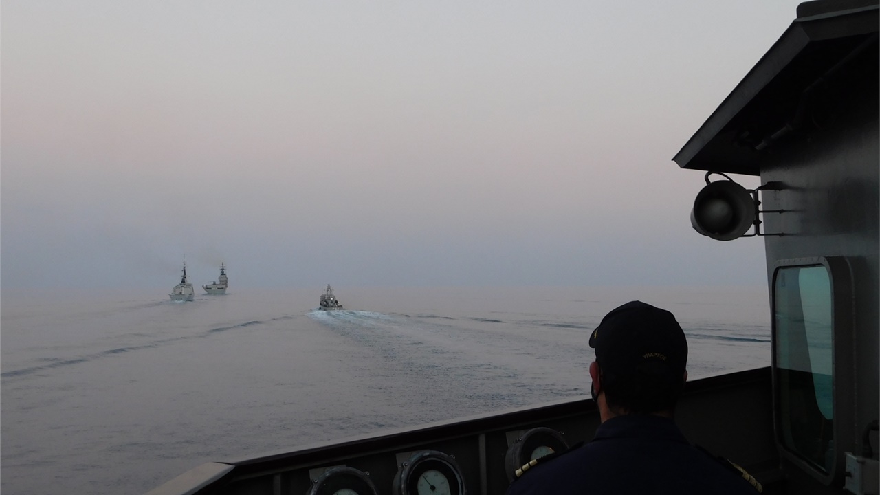 Δείτε φωτογραφίες από τη συνεκπαίδευση ναυτικών μονάδων Ελλάδας,...