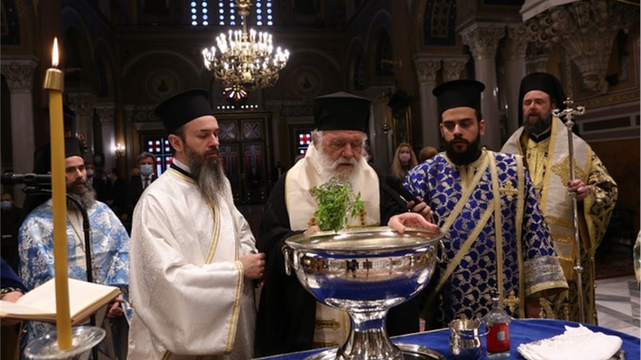Η Ακολουθία του Μεγάλου Αγιασμού στον Ιερό Μητροπολιτικό Ναό...