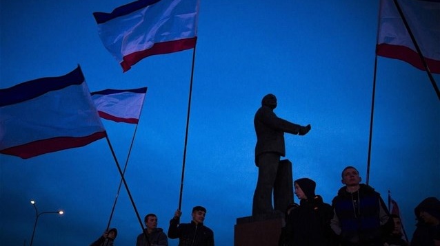 93% voted in favour of joining Russia