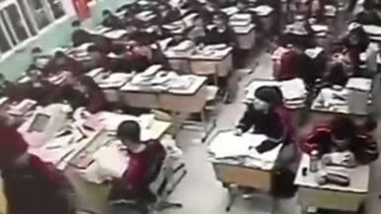 China: High school student Xiao Zhen leaps to his death from...