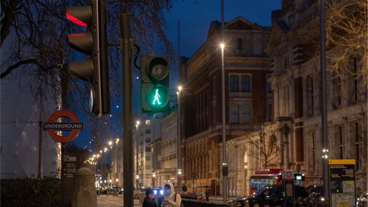 New ‘green woman’ traffic light signals celebrate the contribution...