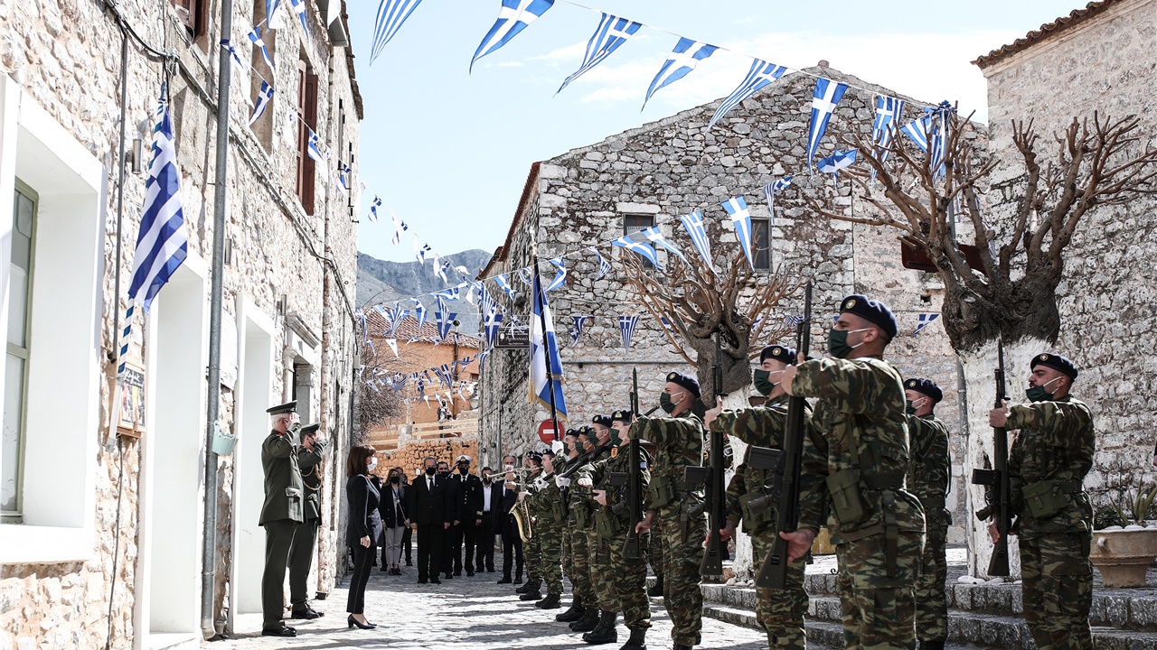 Η ΠτΔ στις εορταστικές εκδηλώσεις στην Αρεόπολη για την επέτειο...