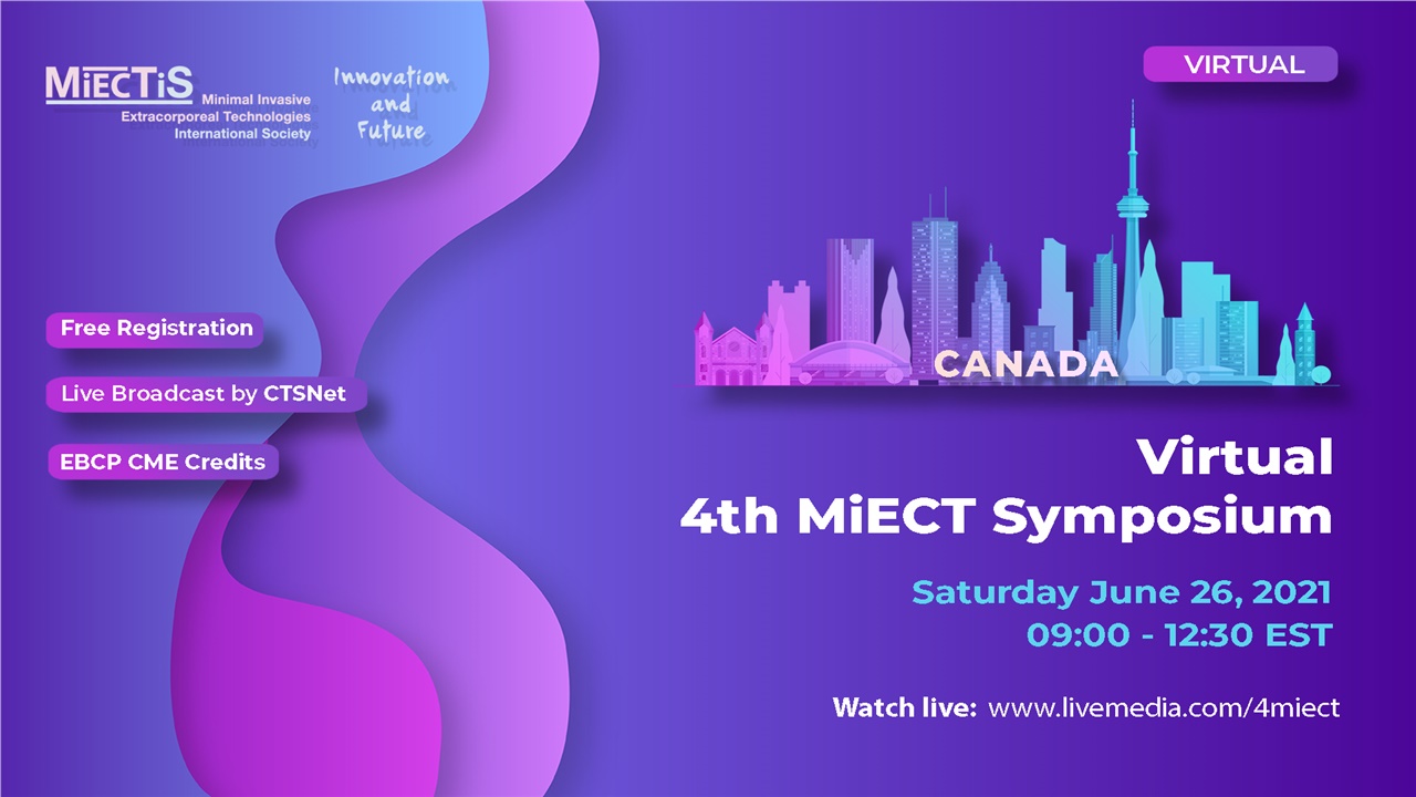 Congresses | Virtual 4th MiECT Symposium - Experts' Discussion