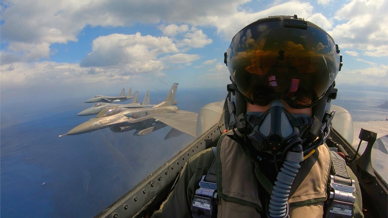 Άσκηση των Ενόπλων Δυνάμεων με την αεροπορία της Σαουδικής Αραβίας