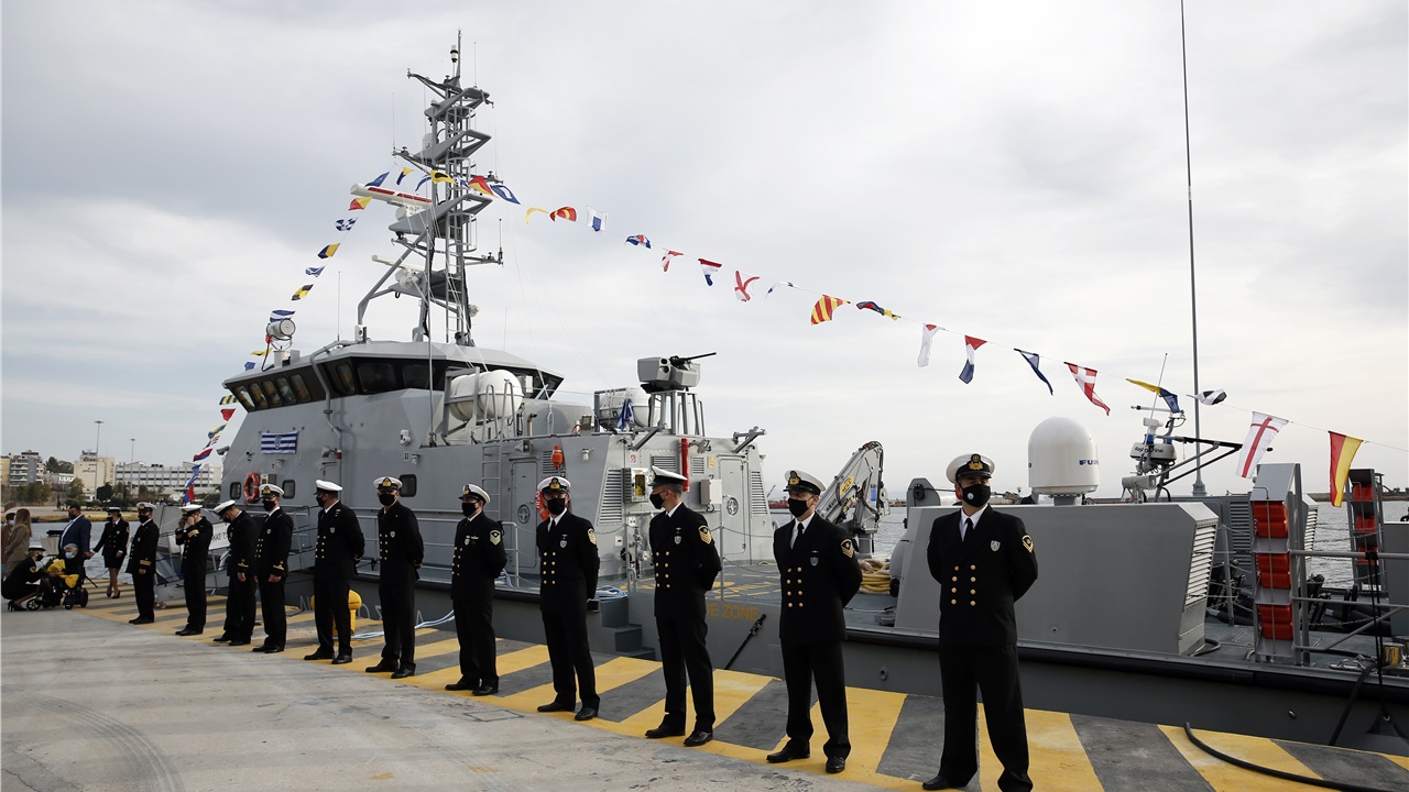 Τελετή ένταξης δύο νέων περιπολικών σκαφών στον στόλο του Λιμενικού...