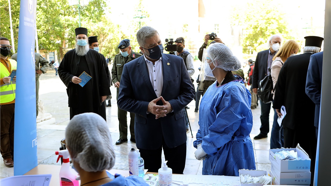 Μητρόπολη Αθηνών: Rapid test σε ιερείς και προσωπικό