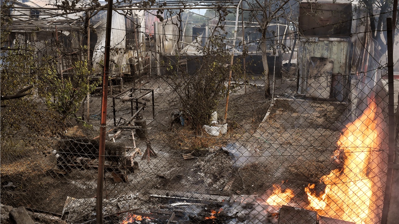 Πάνω από 40 χιλιάδες στρέμματα έγιναν στάχτη στα Γεράνεια Όρη