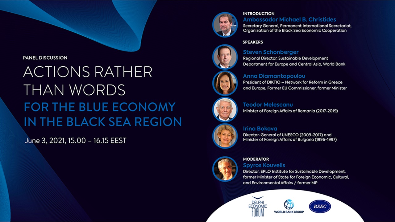 Actions rather than words. For the Blue Economy in the Black...