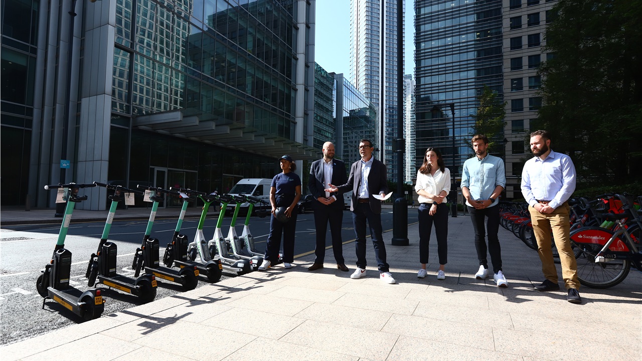 London’s trial of rental e-scooters begins