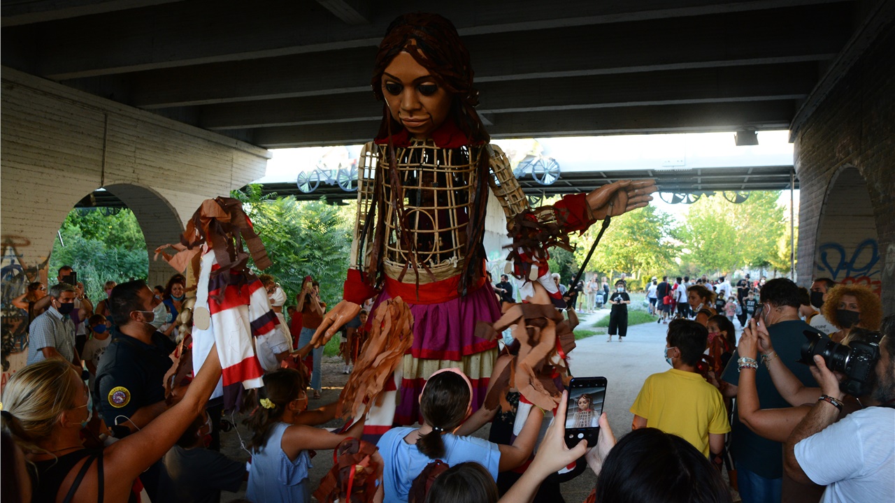 Λάρισα: Επεισόδια κατά την έλευση της «Αμάλ» στην πόλη