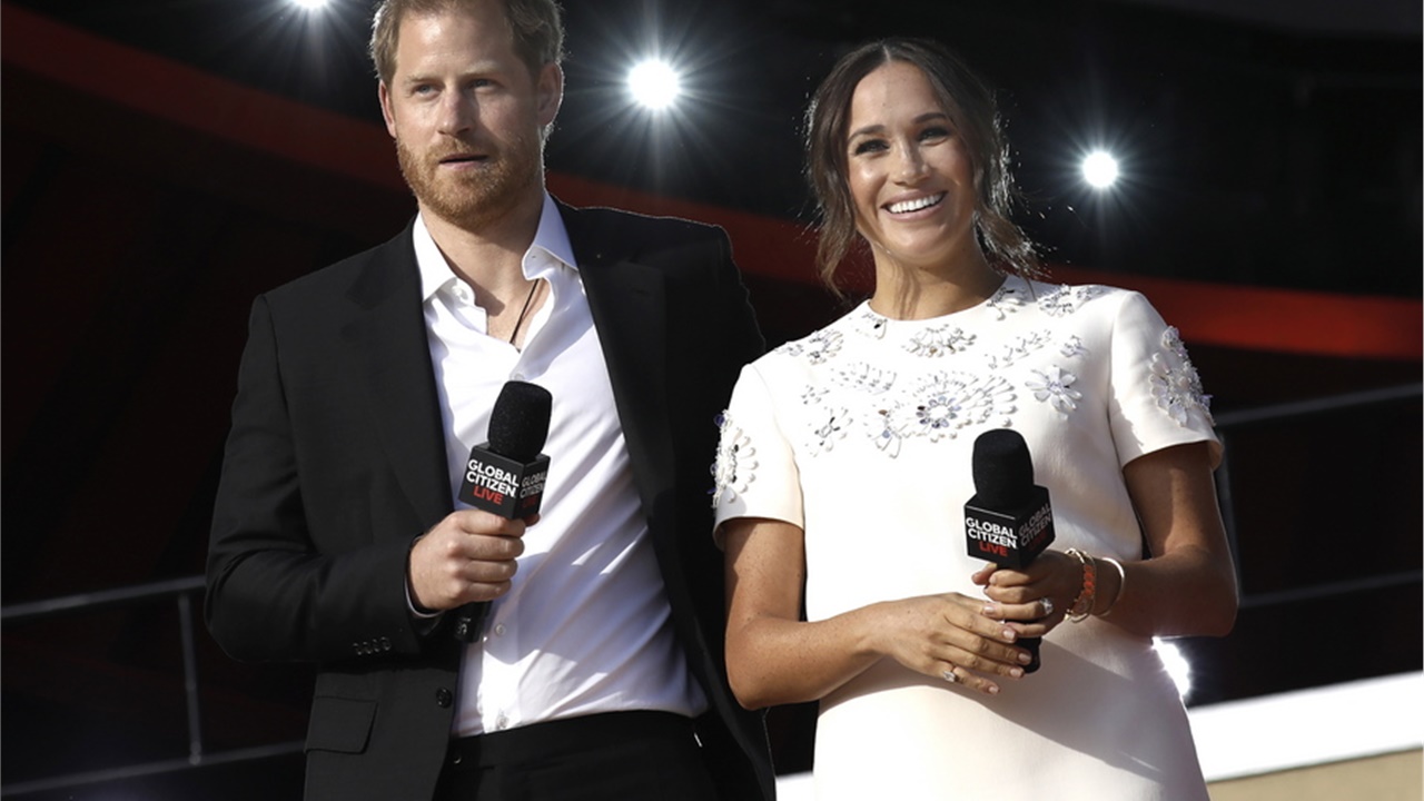 Ο Χάρι και η Μέγκαν από την εκδήλωση Global Citizen στη Νέα Υόρκη...