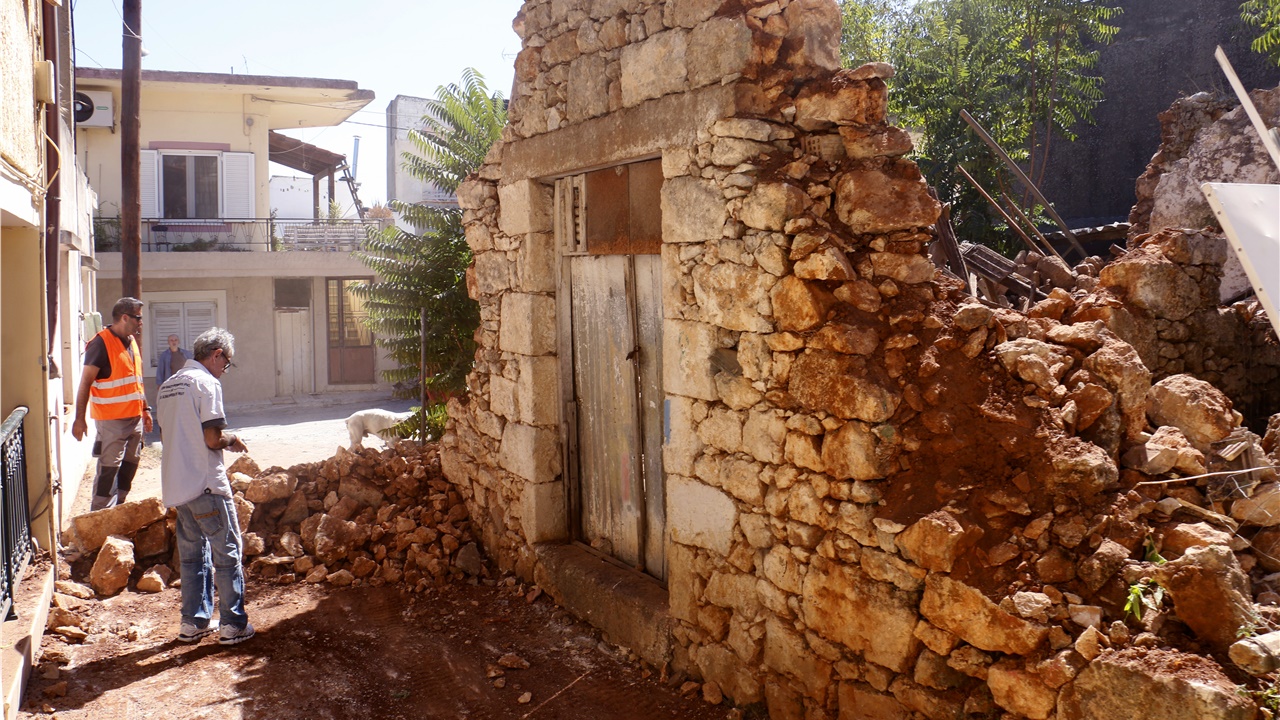 Επιδείνωση της κατάστασης στο Αρκαλοχώρι από τη νέα σεισμική...