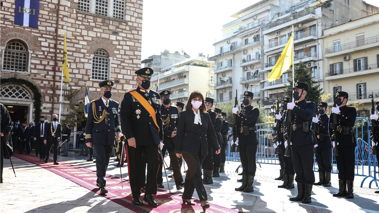 Θεσσαλονίκη: Παρουσία της ΠτΔ Κ. Σακελλαροπούλου και του Προέδρου...