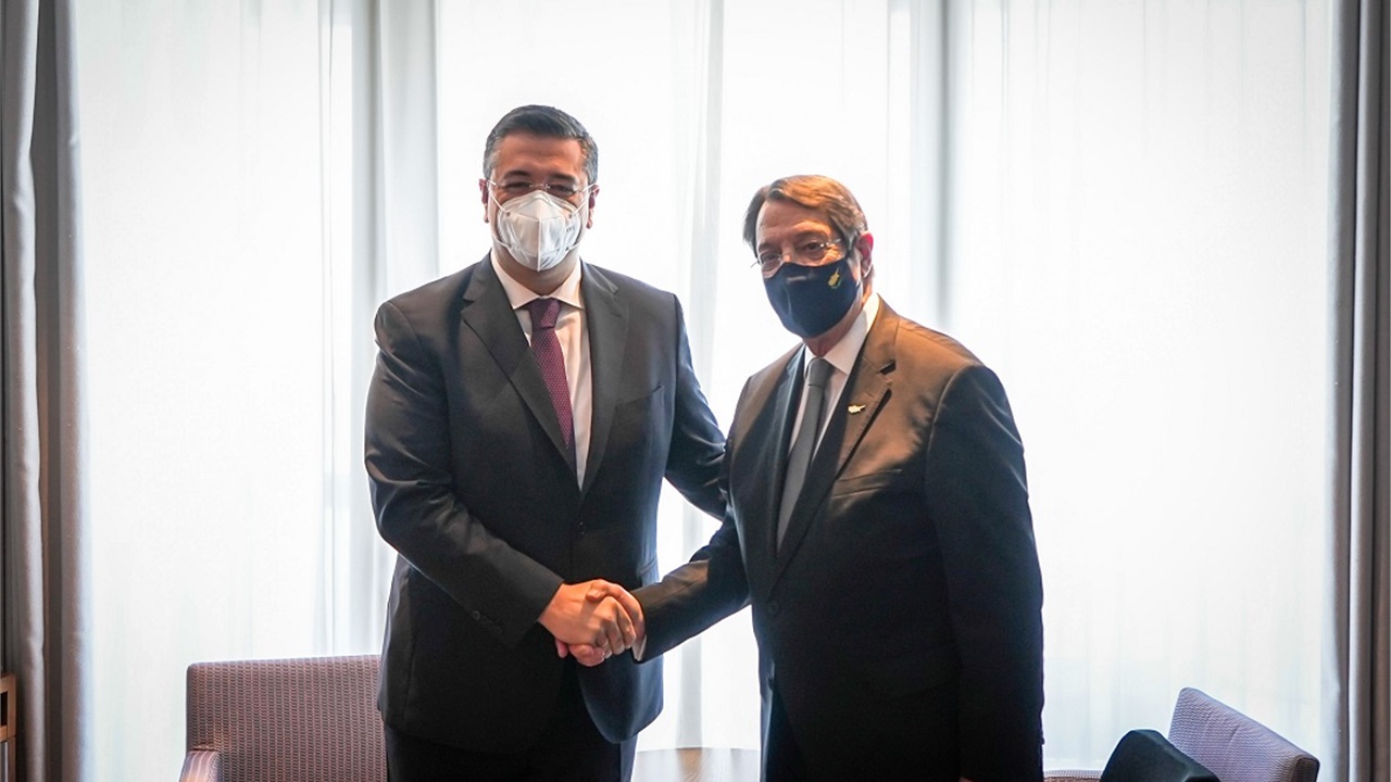 Συνάντηση με τον Πρόεδρο της Κυπριακής Δημοκρατίας Νίκο Αναστασιάδη...