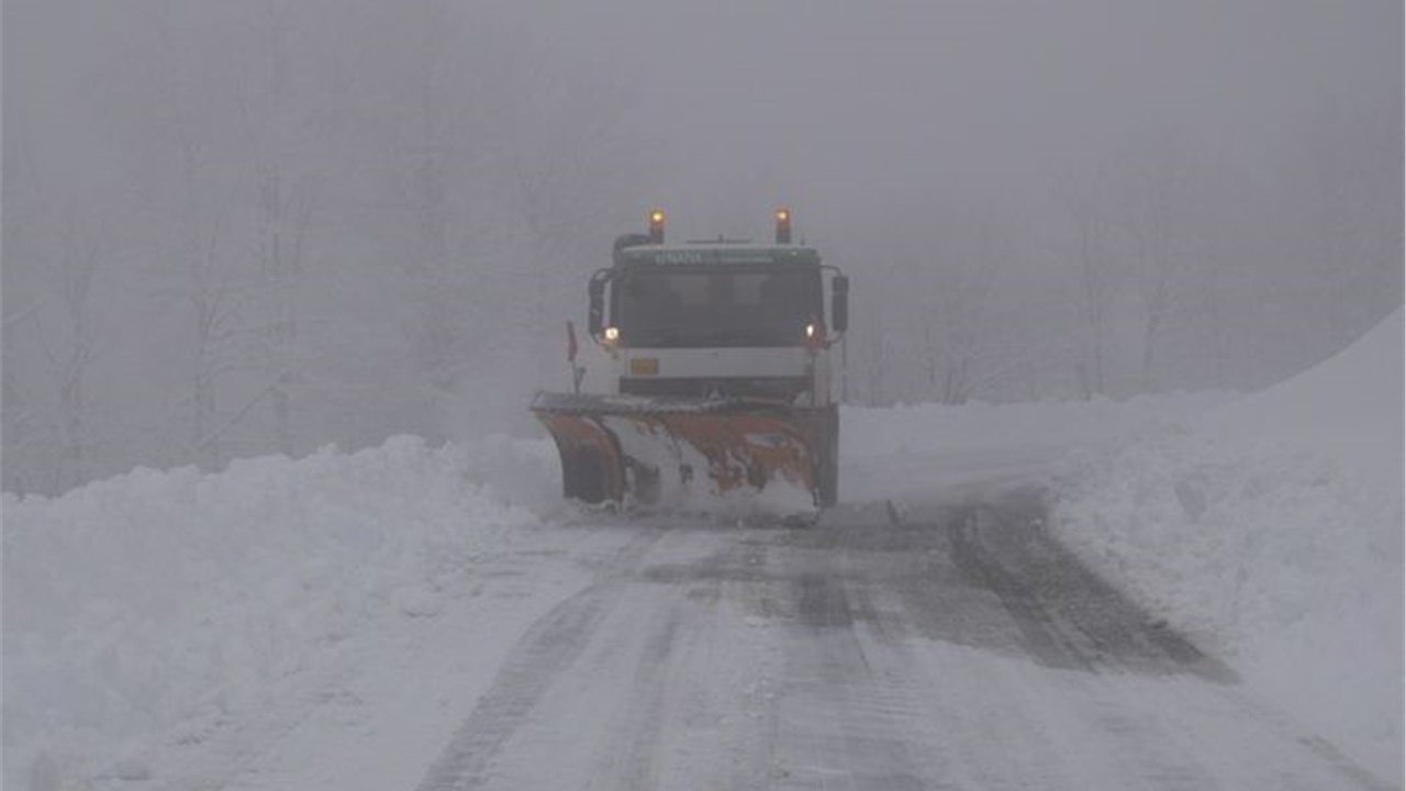 «Διομήδης» - Έντονη χιονόπτωση και στο Δήμο Γρεβενών 