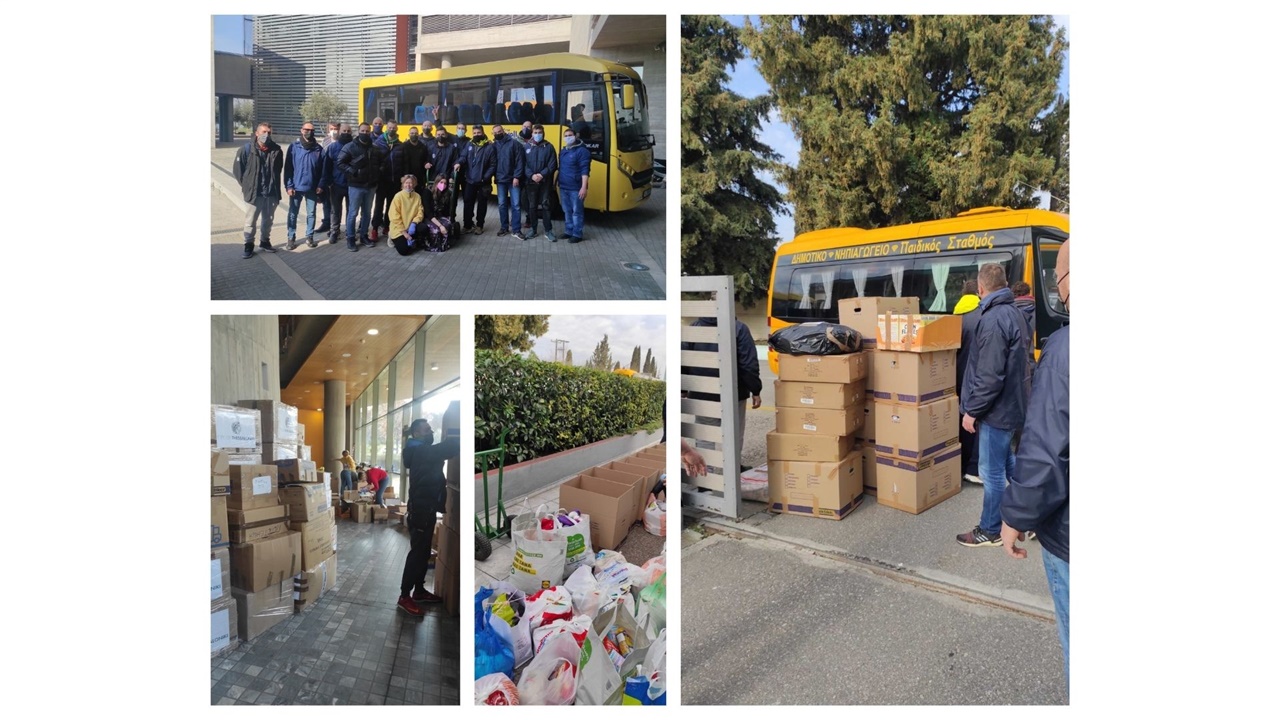 Αδαμάντιος Σχολή: Συγκέντρωση και αποστολή υλικών αγαθών στην...