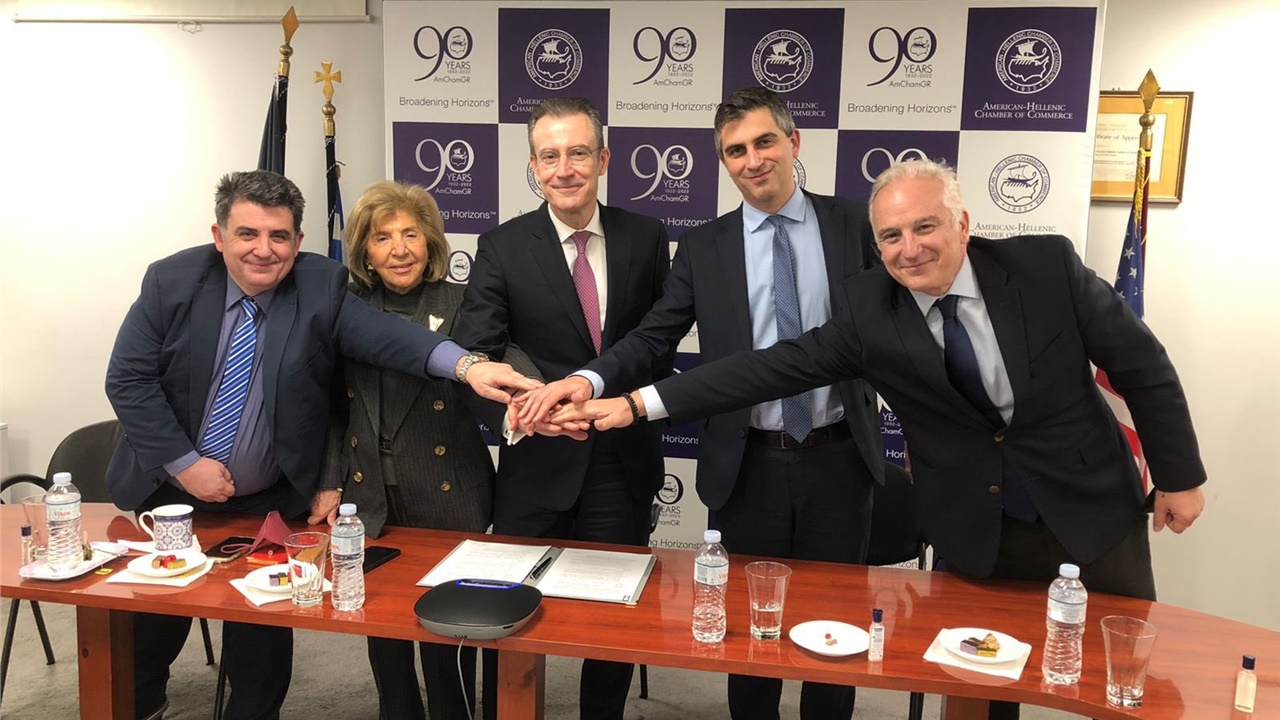 Μνημόνιο Συνεργασίας μεταξύ του Elevate Greece και του Ελληνο-Αμερικανικού...
