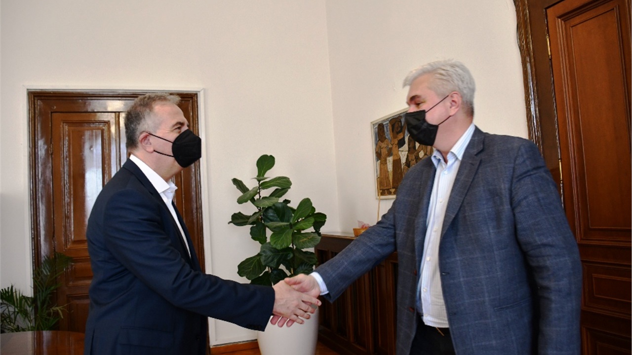 Συνάντηση με το Γενικό Πρόξενο της Ουκρανίας στη Θεσσαλονίκη...