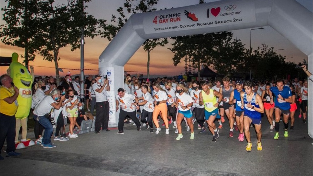Ρεκόρ Εγγραφών στο 5o 'Olympic Day Run' Greece