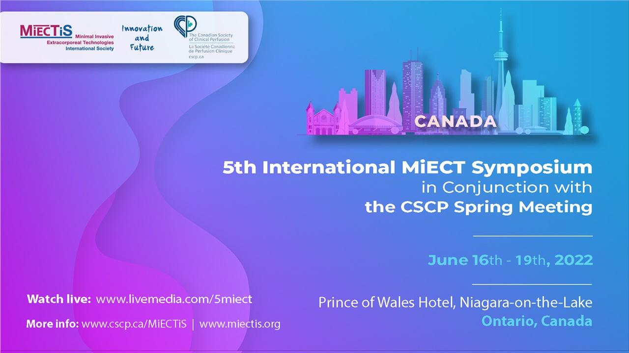 Congresses | 5th International MiECT Symposium in Conjunction with the CSCP Spring meeting