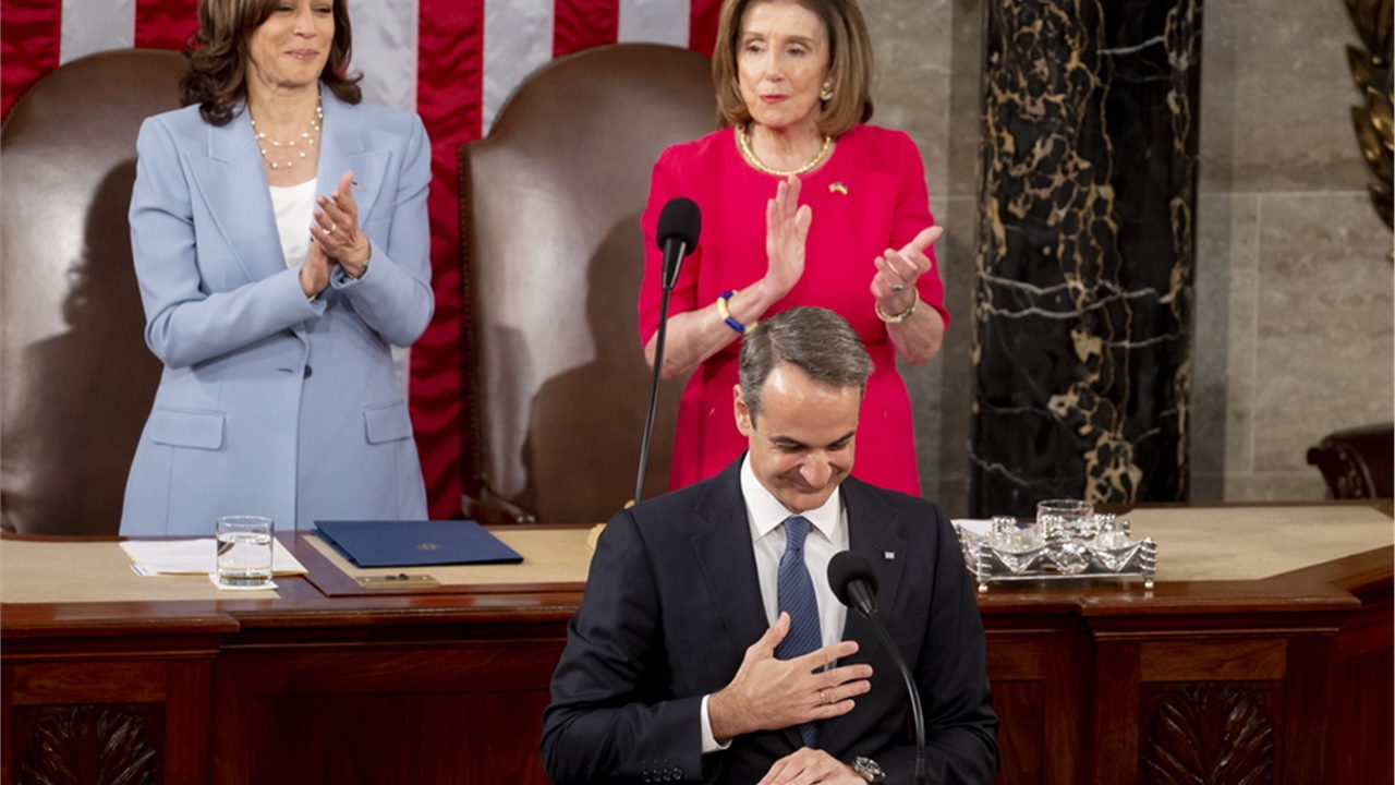 Βίντεο: Η ιστορική ομιλία Κυριάκου Μητσοτάκη στο Κογκρέσο των ΗΠΑ