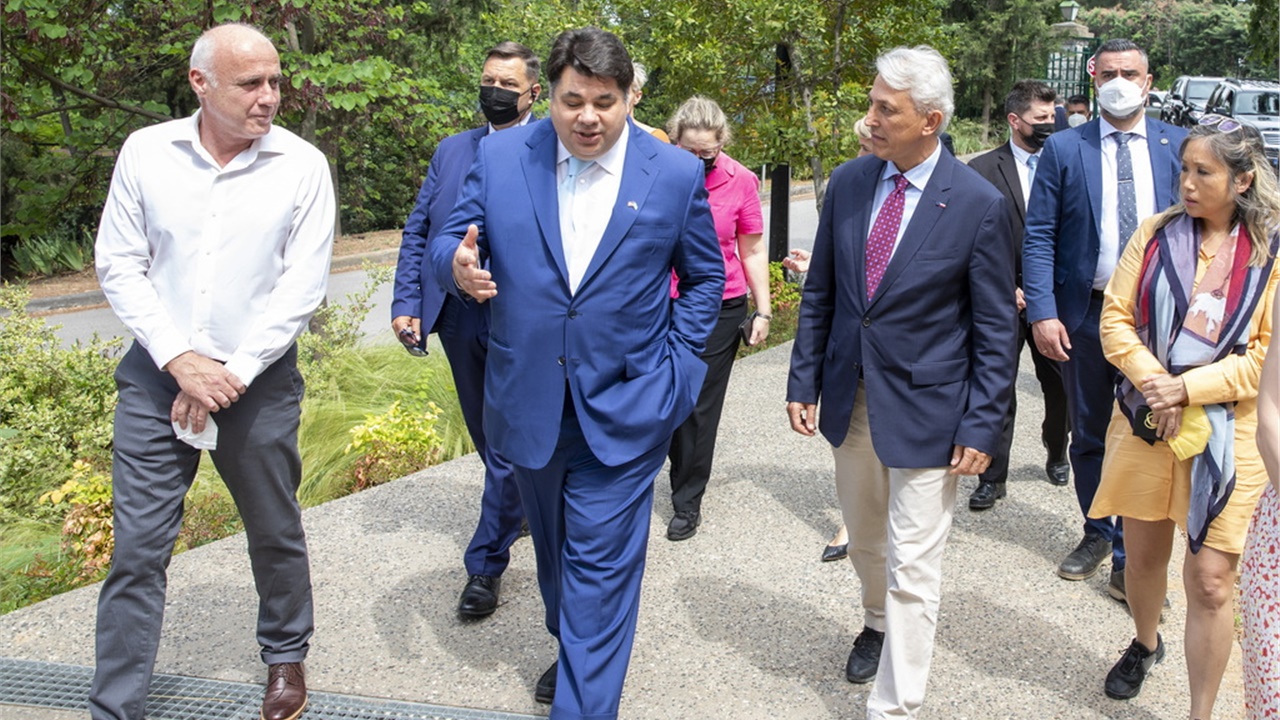 Επίσκεψη του Πρέσβη των Η.Π.Α. στην Ελλάδα George Tsunis  στο...