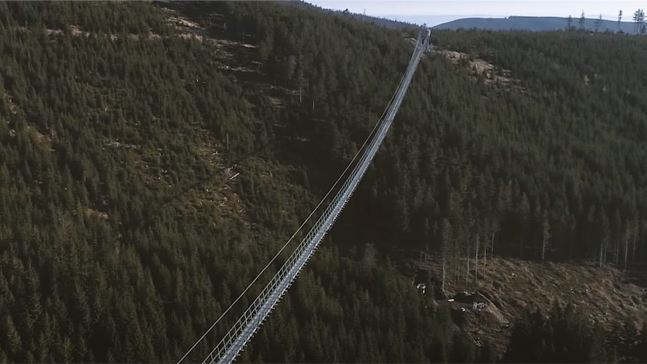 Sky Bridge 721: H πιο μεγάλη κρεμαστή πεζογέφυρα στον κόσμο