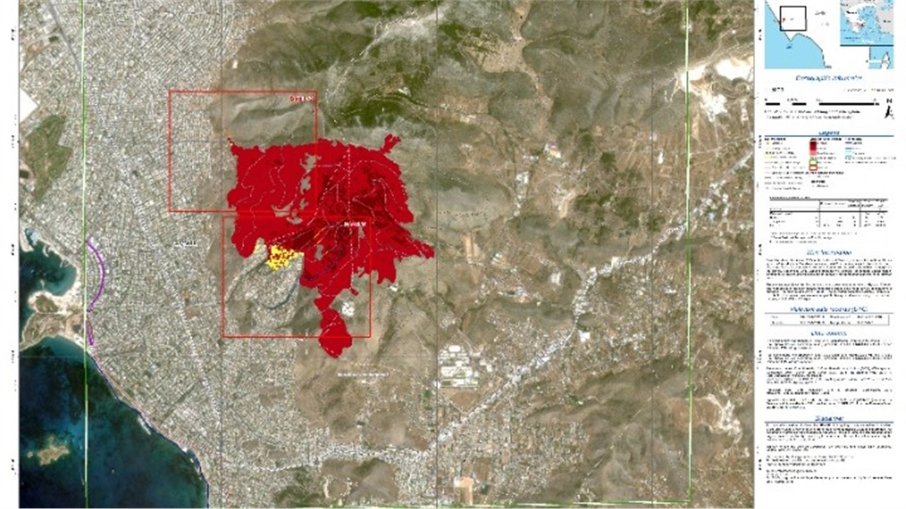 Στα 4.322 στρέμματα ανέρχεται η καμμένη γη σε Γλυφάδα- Βούλα-...