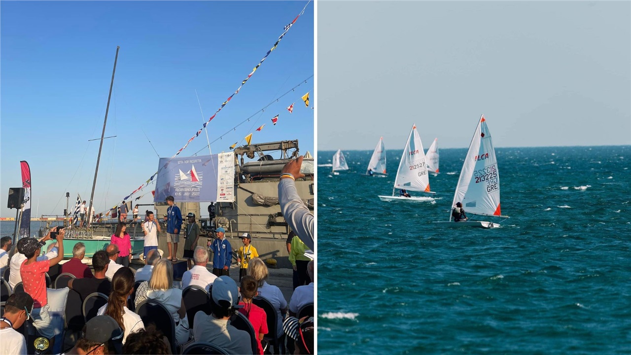 Καταπληκτική εμφάνιση των Ελλήνων ιστιοπλόων  στην 12η διεθνή...