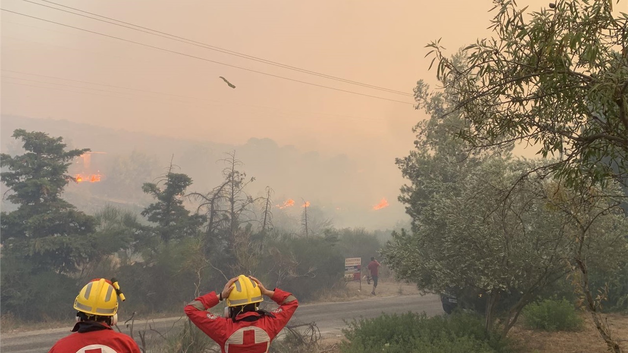 Συνεχίζεται η μάχη με τις φλόγες - Ενεργά μέτωπα σε Γέρακα, Ανθούσα,...