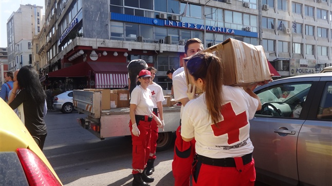 First aid shipment to Serbia departed 