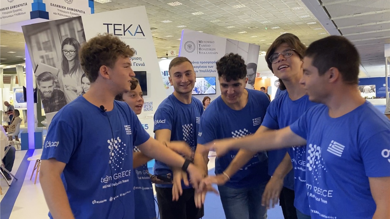 Η Εθνική Ομάδα Ρομποτικής στην 86η ΔΕΘ