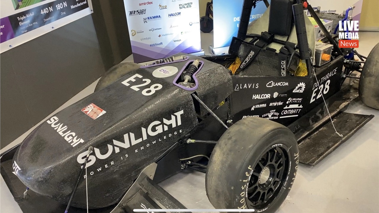 Ηλεκτρικό μονοθέσιο από την Democritus Racing Team (DRT) του...