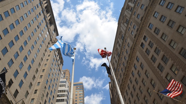Έπαρση Ελληνικής Σημαίας στις 19 Μαΐου 2014 στη Νέα Υόρκη