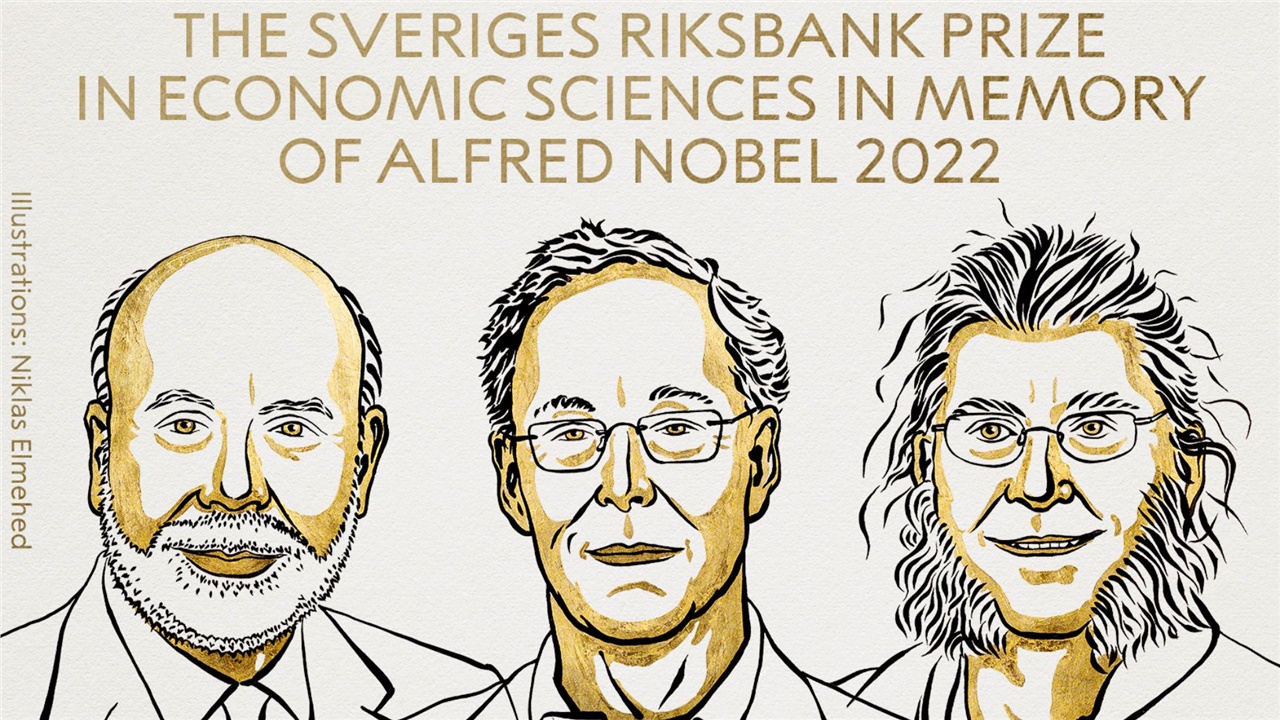 Οι Μπερνάνκι, Ντάιαμοντ και Ντίμπβιγκ τιμήθηκαν με το βραβείο...