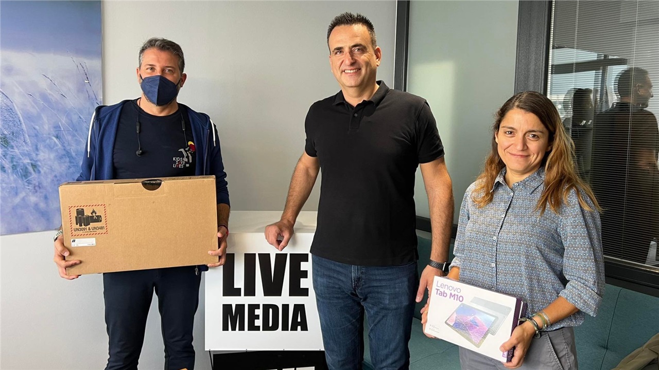 Δωρεά στο «Kids Save Lives» από το Livemedia και τη Livemedia...