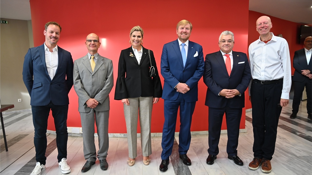 Στο Αριστοτέλειο Πανεπιστήμιο Θεσσαλονίκης ο Βασιλιάς Γουλιέλμος-Αλέξανδρος...