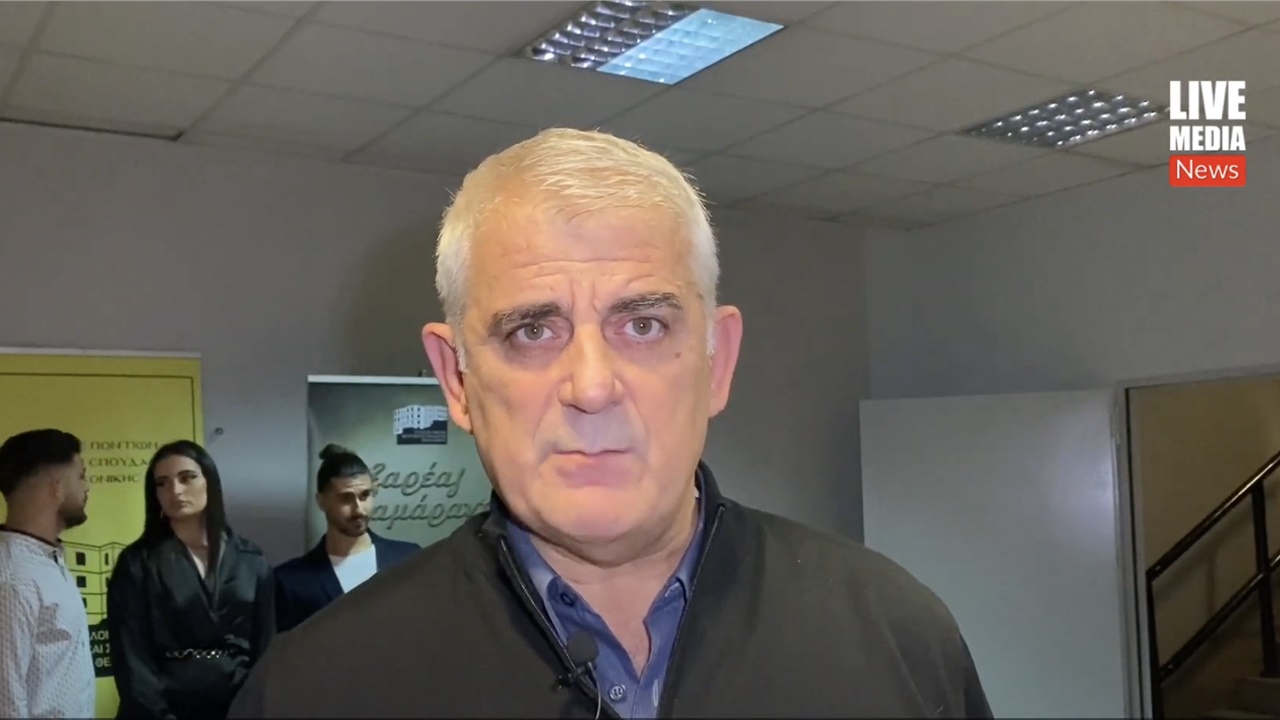 Ο Παύλος Γαλεγαλίδης, Πρόεδρος Περιφερειακού Συμβουλίου Νομού...