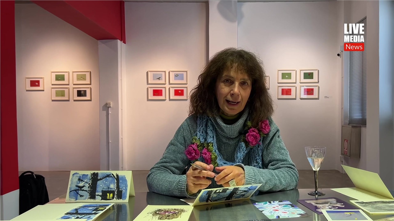 Η ευχετήρια κάρτα του Livemedia   Χριστουγεννιάτικη, εικαστική,...