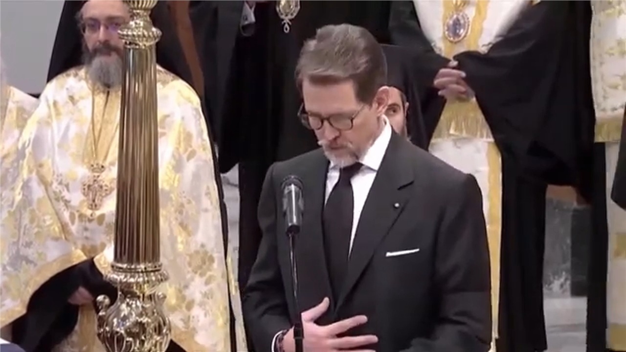 Κηδεία τέως βασιλιά Κωνσταντίνου: Ο επικήδειος λόγος του Πα