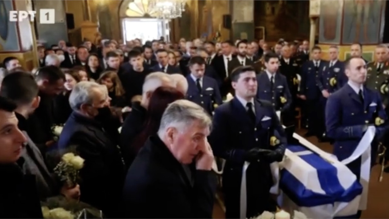 Το τελευταίο «αντίο» στον υποσμηναγό Μάριο - Μιχαήλ Τουρούτσικα...