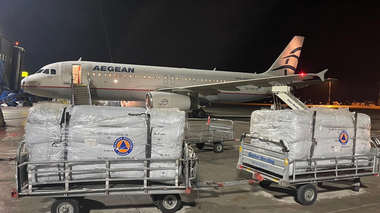 Σε πλήρη εξέλιξη η αποστολή ανθρωπιστικής βοήθειας από την Ελλάδα...