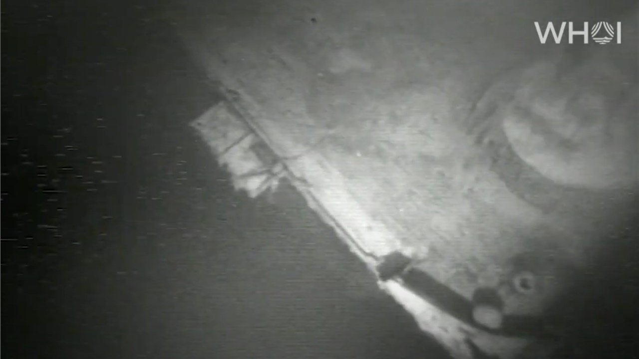 Στη δημοσιότητα σπάνιο βίντεο από την πρώτη κατάδυση στο ναυάγιο...