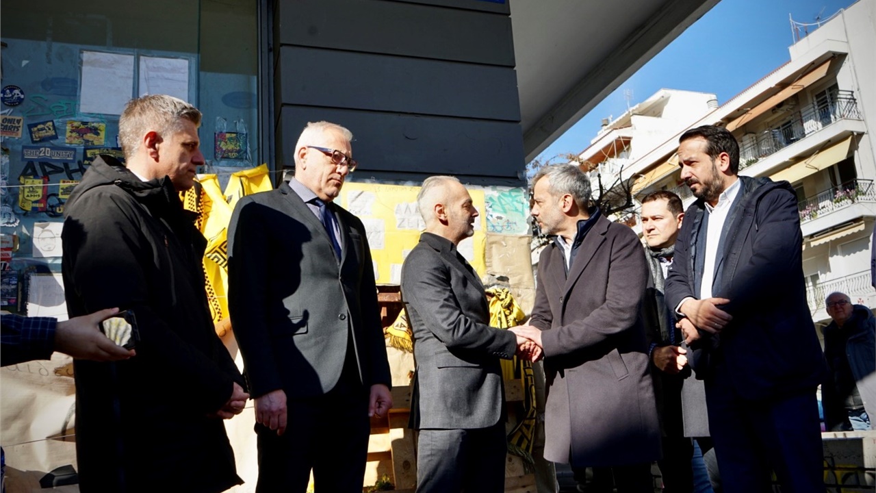 Σε κλίμα συγκίνησης η μετονομασία της οδού Γαζή σε Άλκη Καμπανού