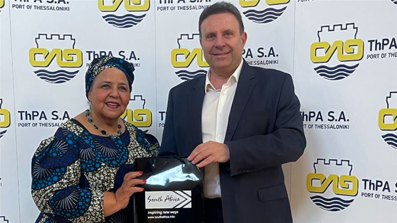 Επίσκεψη της Πρέσβεως της Νότιας Αφρικής, Beryl Rose Sisulu στην...