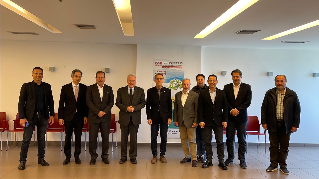 Επίσκεψη του Γ.Γ. Έρευνας και Καινοτομίας στην Τεχνόπολη Θεσσαλονίκης