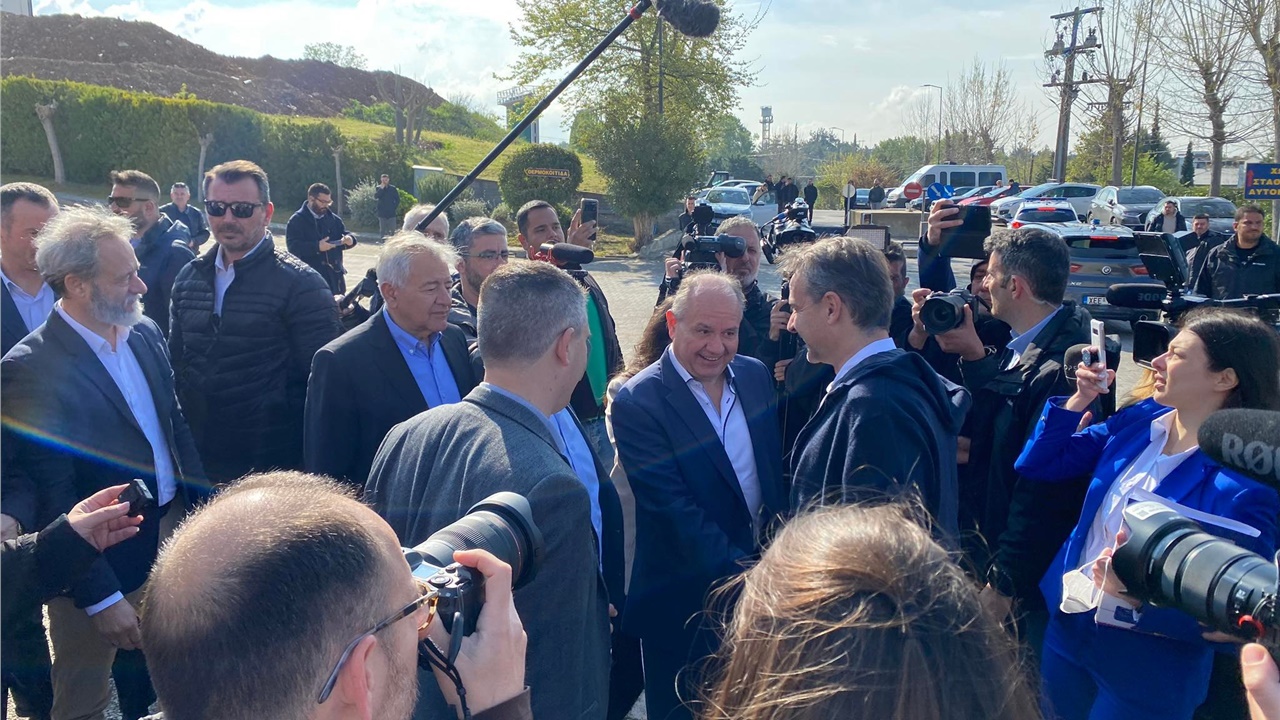 Επίσκεψη του Κυριάκου Μητσοτάκη στο ΙΜΕΤ/ΕΚΕΤΑ